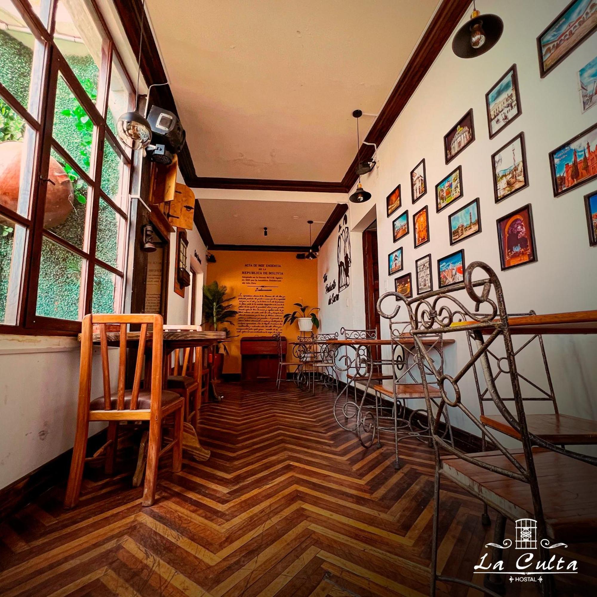 La Culta Centro Cultural Y Hostal سوكر المظهر الخارجي الصورة